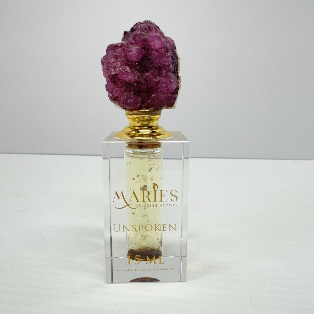 Maries Blazing Aromas Fragrance Oil Unspoken 15ML Bulgarian Rose Orchid Vanilla